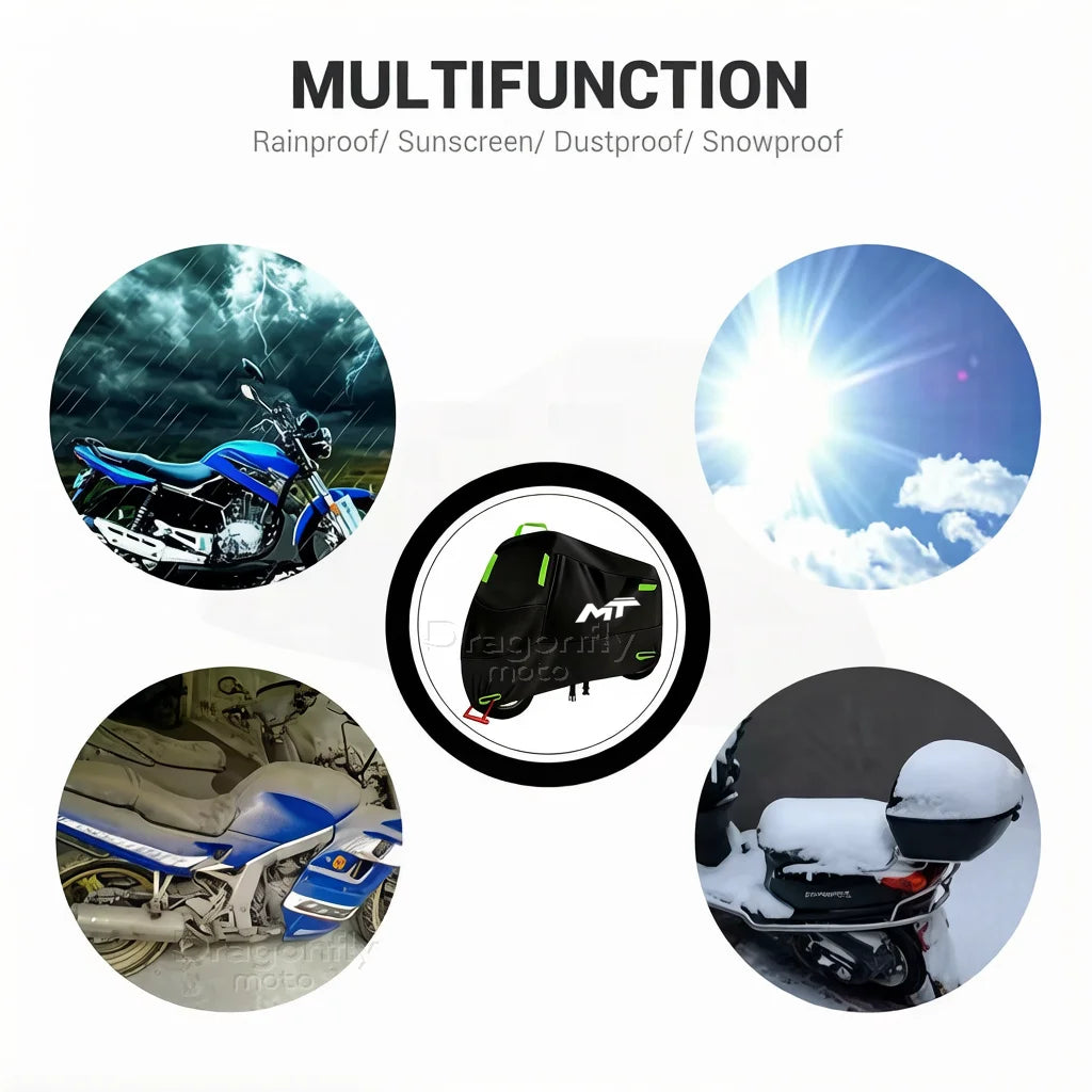For Cfmoto Cf moto 450Mt 650Mt 700Mt 800Mt 450 700 800 Mt Motorcycle Cover Waterproof Outdoor Scooter UV Protector Rain Cover