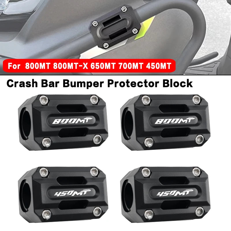 For CF MOTO 800 MT 650MT 700MT 450MT 650TR-G CFMOTO 800MT 800MTX 700MT 650MT  Bumper trim block Engine protection accessories