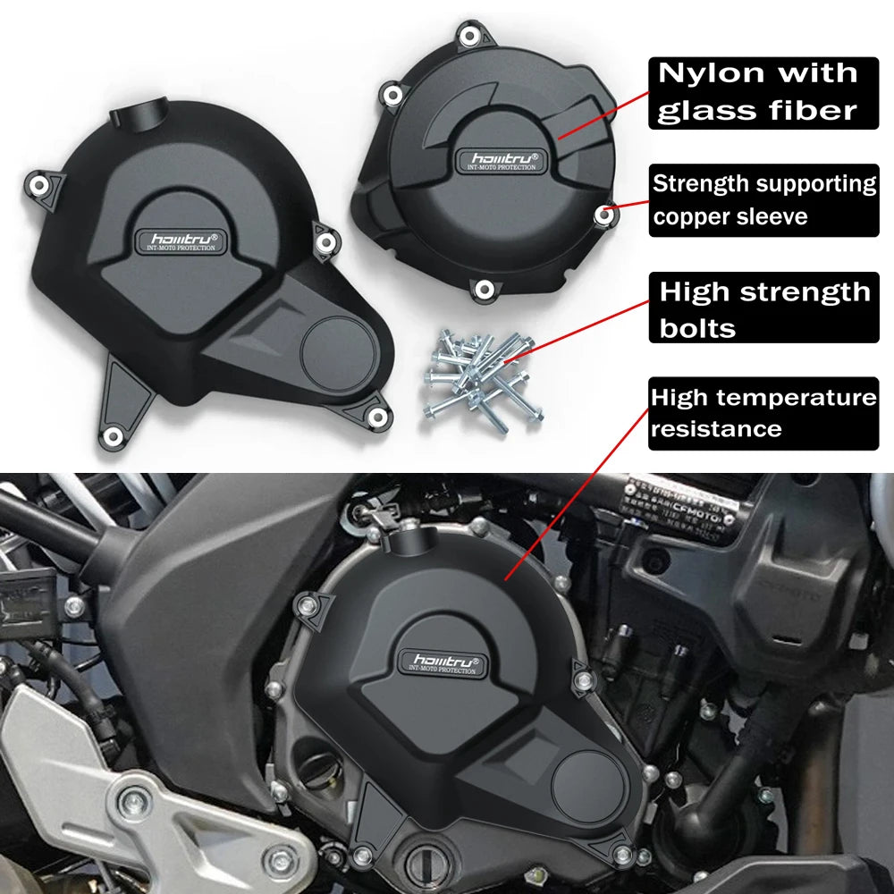 For CFMOTO 700MT 400NK 400GT 2017-2021 Engine protective cover and anti drop cover