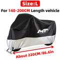 For Cfmoto Cf moto 450Mt 650Mt 700Mt 800Mt 450 700 800 Mt All Season Motorcycle Cover Silver Black Waterproof Dustproof