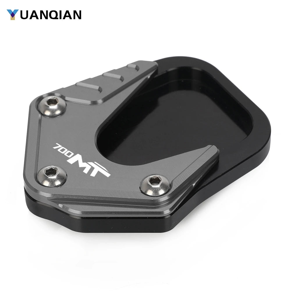For CFMOTO CF MOTO 700MT 700 MT 700 MT700 2022 2023 2024 Motorcycle Kickstand Foot Side Stand Extension Enlarger Plate Pad Parts