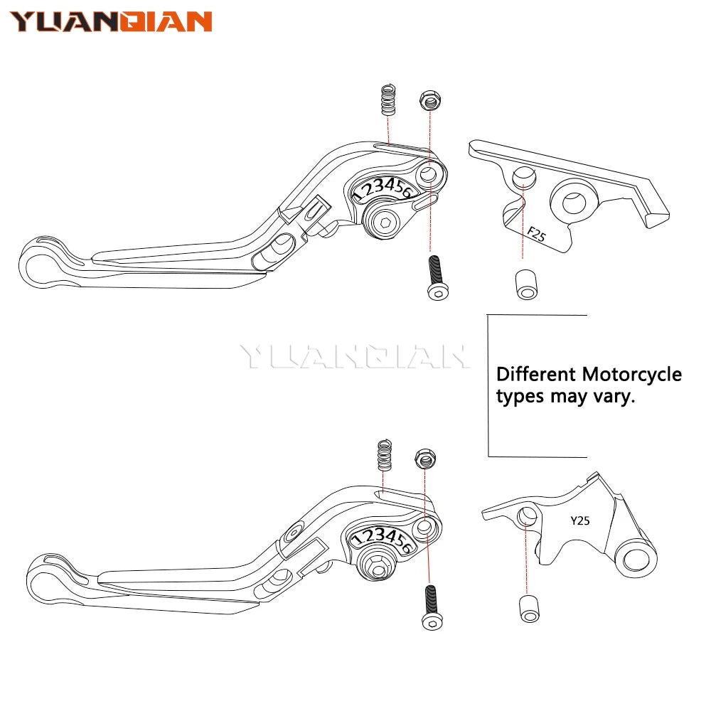 For CFMOTO CF MOTO 700MT 700 MT 700 MT700 CF700MT 2023 2024 2025 Motorcycle Accessories Folding Brake Clutch Levers handle grips