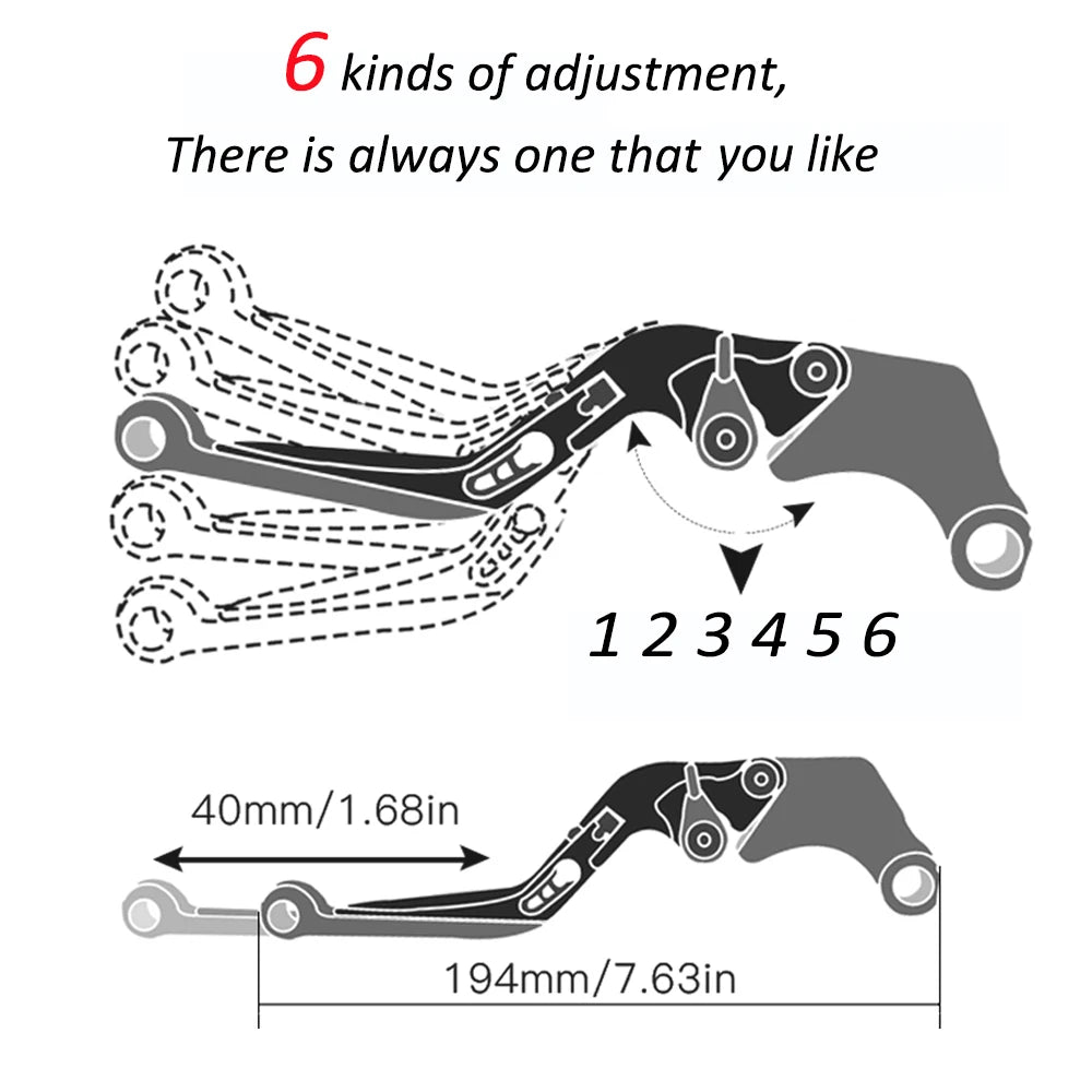 For CFMOTO CF MOTO 700MT 700 MT 700 CF700MT 2023 2024 2025 Motorcycle Brake Clutch Levers Handlebar Handle Hand Grips Ends Caps