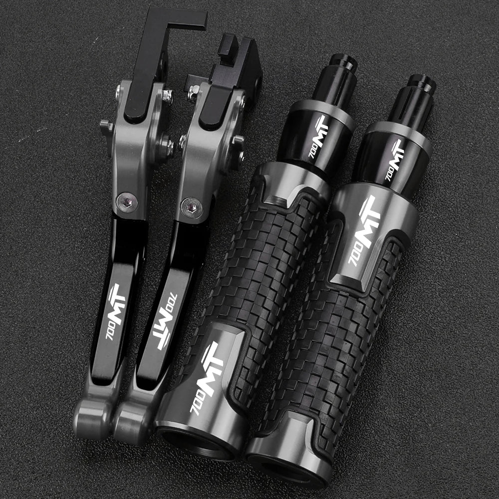 For CFMOTO CF MOTO 700MT 700 MT 700 CF700MT 2023 2024 2025 Motorcycle Brake Clutch Levers Handlebar Handle Hand Grips Ends Caps