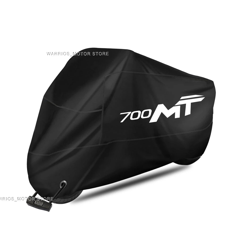 For CFMOTO 700MT Motorcycle Cover UV Protective Dustproof Snowproof Waterproof Outdoors Rain Motorcycle Waterproof Cover