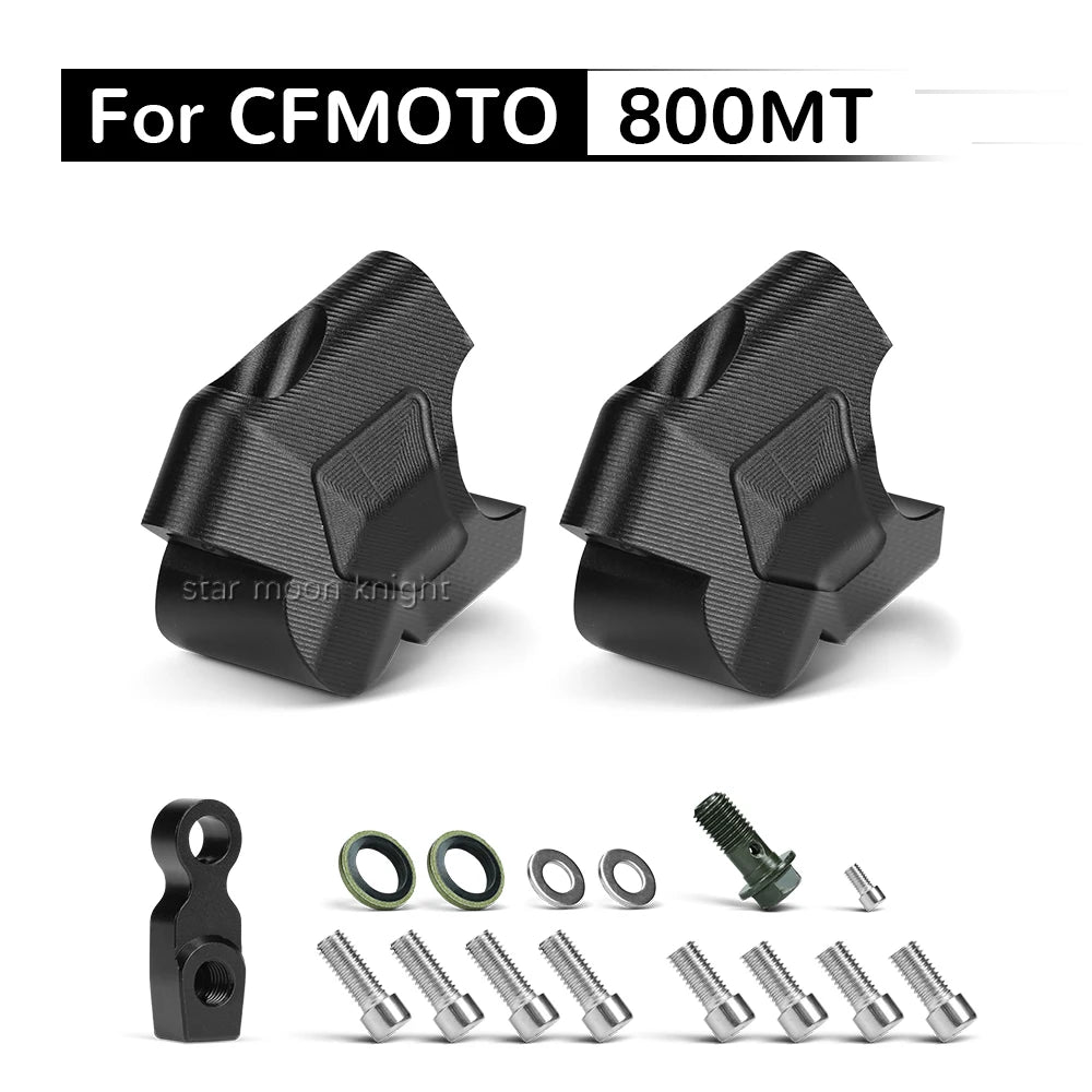 700MT Handlebar Risers Kit For CFMOTO 800MT Accessories 700 450MT Riser Height Adapter