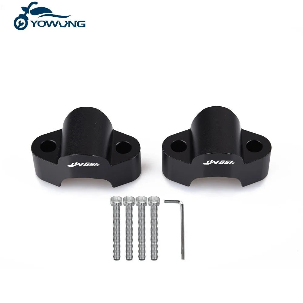 For CFMOTO 800MT 800 MT IBEX 450 MT 450MT 700MT 2022 2023 2024- Motorcycle Handlebar Riser Drag Handle Bar Clamp Extend Adapter