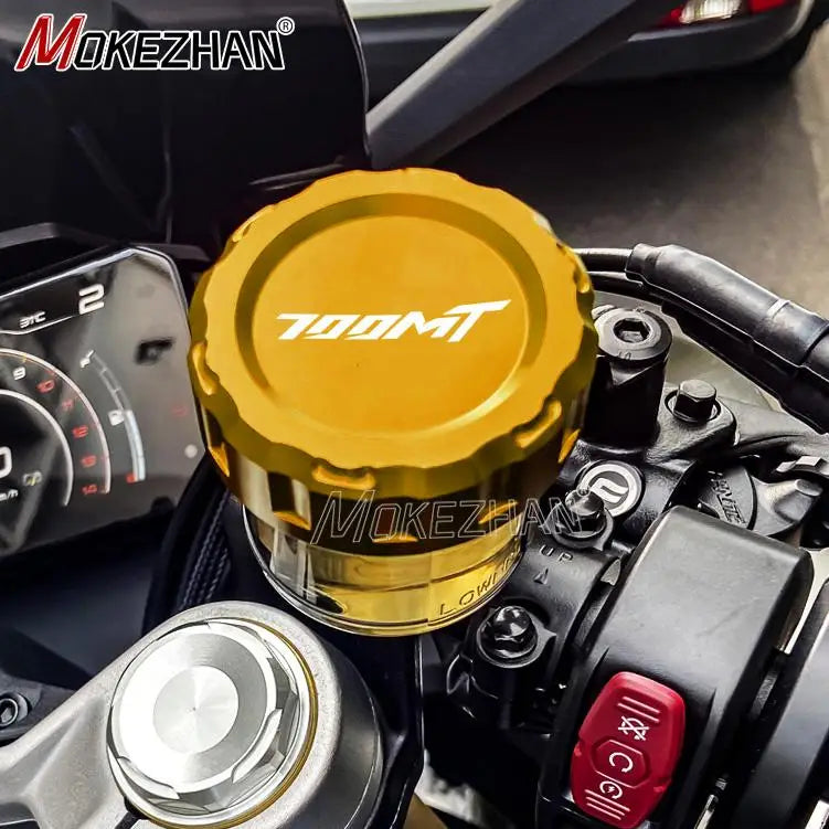 FOR CF 700 MT ADV MT700 700MT 700 MT  2025+ Motorcycle CNC aluminium Front Brake Fluid Oil Cover Tank Cap Accessories Protection