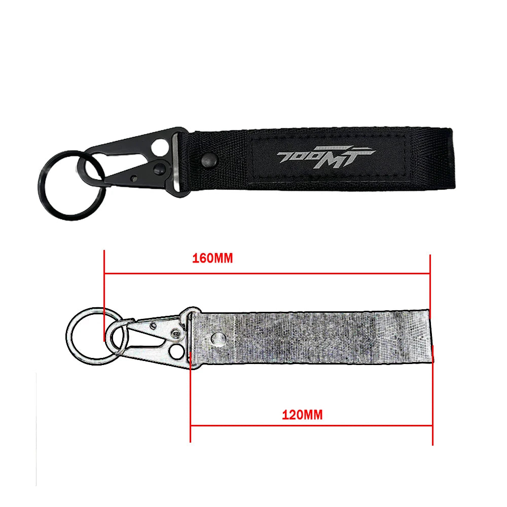 For CFMOTO 700MT MT700 CF 700 MT 2024 2025 Motorcycle Acceesories Enlarged Pad Side Stand Support Kickstand Keychain Keyring