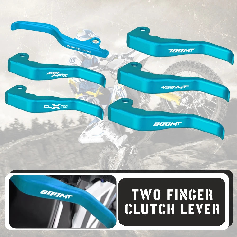 Motorcycle Two Finger 10% Force Reduction Shorty Stunt Brake Clutch Levers For CFMOTO 450MT 700MT 800MT 800MTX CLX700 800 MT-X