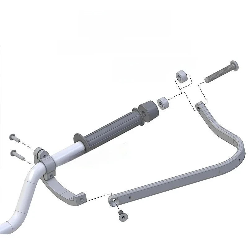 For CFMOTO 800MT 800mtx 450MT 700MT Hand Guard Modification MT800 800 MT 800 Mtx Anti Fall Friction Handle Hand Guard Windshield
