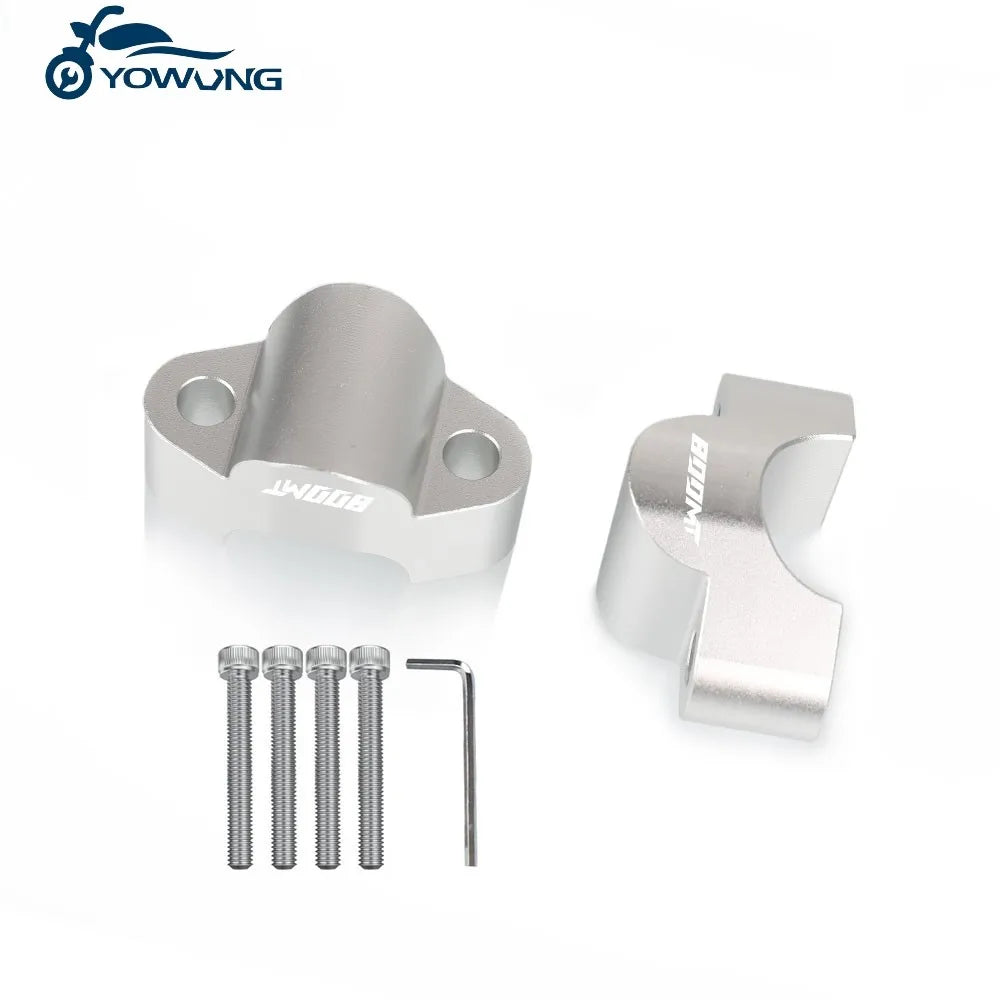 For CFMOTO 800MT 800 MT IBEX 450 MT 450MT 700MT 2022 2023 2024- Motorcycle Handlebar Riser Drag Handle Bar Clamp Extend Adapter