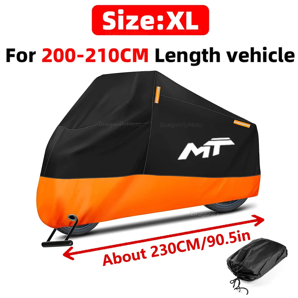 For Cfmoto Cf moto 450Mt 650Mt 700Mt 800Mt 450 700 800 Mt Motorcycle Cover Thick 210D Waterproof Outdoor Uv Protective Dust Rain