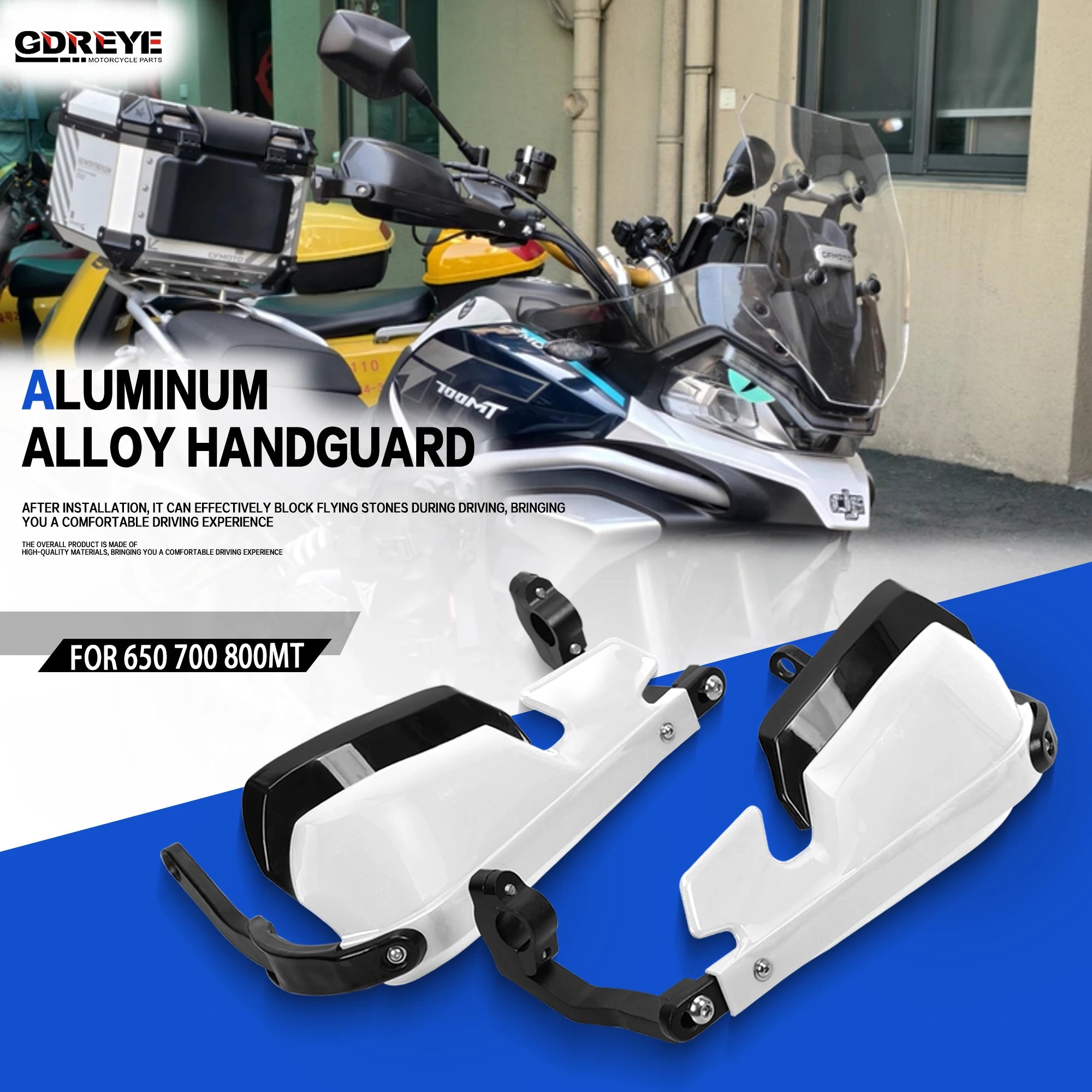 For CFMOTO 800MT 700MT 650MT 2021- 2025 Motorcycle Hand Guards Lever Protector Handlebar new aluminum alloy Handguard Shield