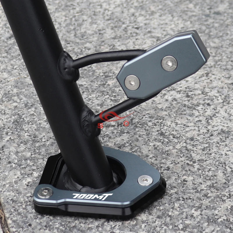 Motorcycle Modification Accessories Enlarged Pad Side Stand Support Kickstand for CFMOTO 700MT MT700 700 MT 2025 2026