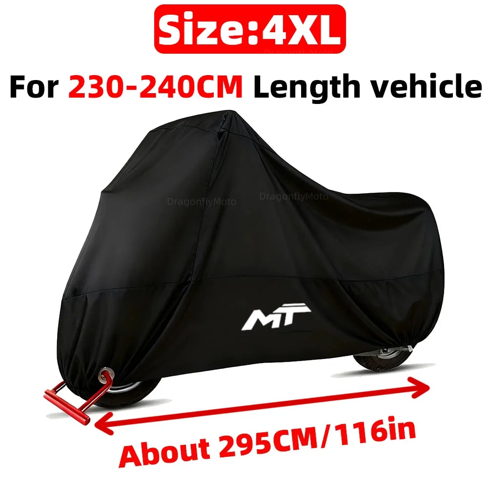 For Cfmoto Cf moto 450Mt 650Mt 700Mt 800Mt 450 700 800 Mt 190T Waterproof Motorcycle Covers Motors Dust Rain Snow UV Protector
