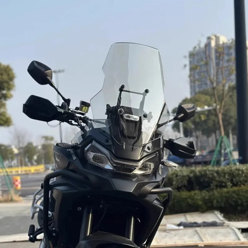 For CFMOTO 700MT  Modification Heightened And Widened Fit 700 MT 700-MT MT700 Motorcycle Wind Screen Front Glass Windshield