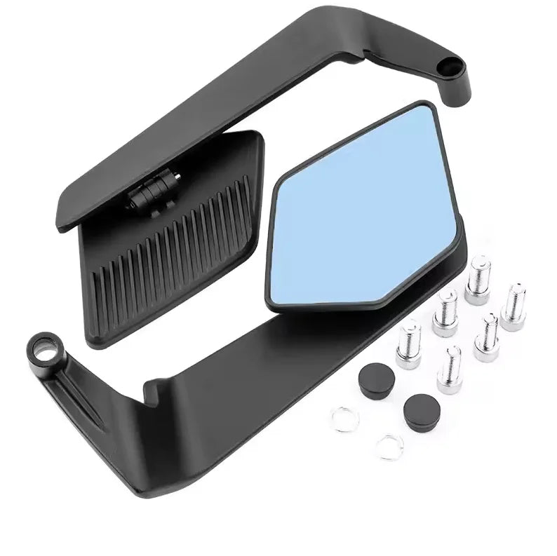 For cfmoto 800mt 650mt 700clx 150 250 nk 300 400 650 cf500 cf650 800nk Rotation Adjustable Motorcycle Side Rearview Mirrors