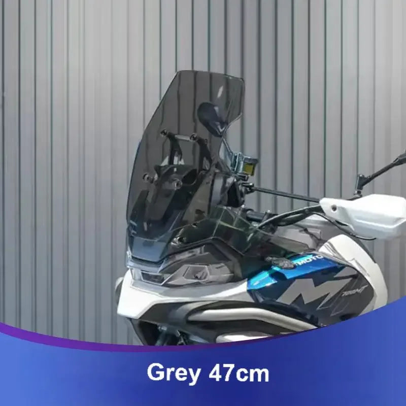 For CFMOTO 700MT  Modification Heightened And Widened Fit 700 MT 700-MT MT700 Motorcycle Wind Screen Front Glass Windshield