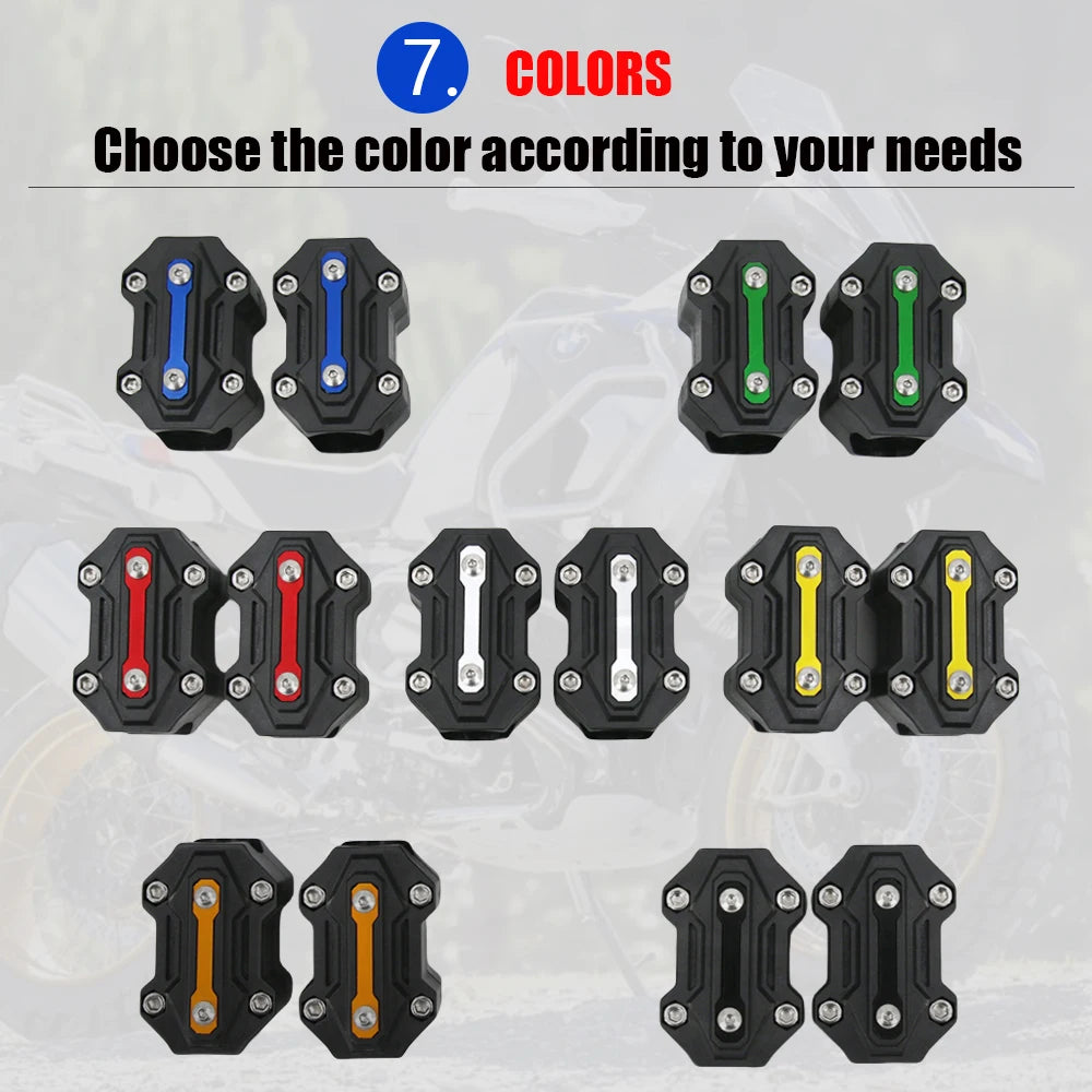 FOR CFMOTO 150 250 300 650 400 NK 400GT CF MOTO 800 MT 650MT 700MT 450 Motorcycle Engine Crash bar Protection Bumper Guard Block