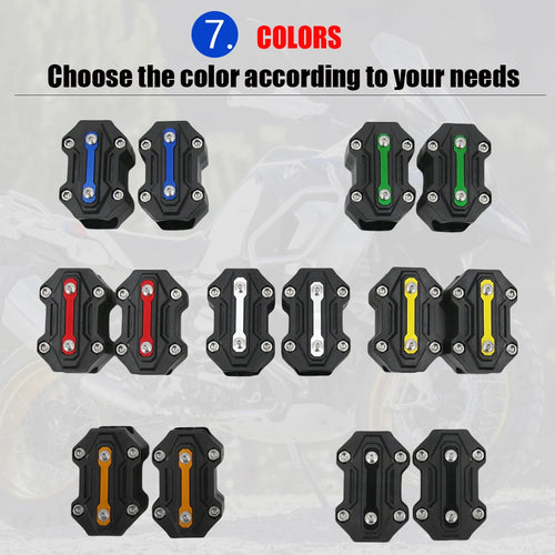 FOR CFMOTO 150 250 300 650 400 NK 400GT CF MOTO 800 MT 650MT 700MT 450 Motorcycle Engine Crash bar Protection Bumper Guard Block