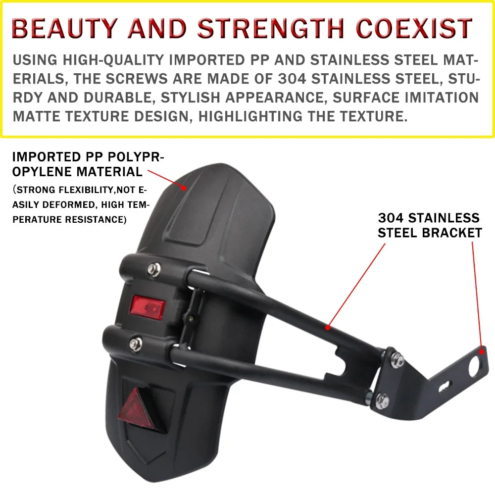 Motorcycle Accessories For CFMOTO CF MOTO 700MT MT700 700 MT CF700MT MT 700 Rear Fender Mudguard Rear Wheel Splash Guard Mudflap