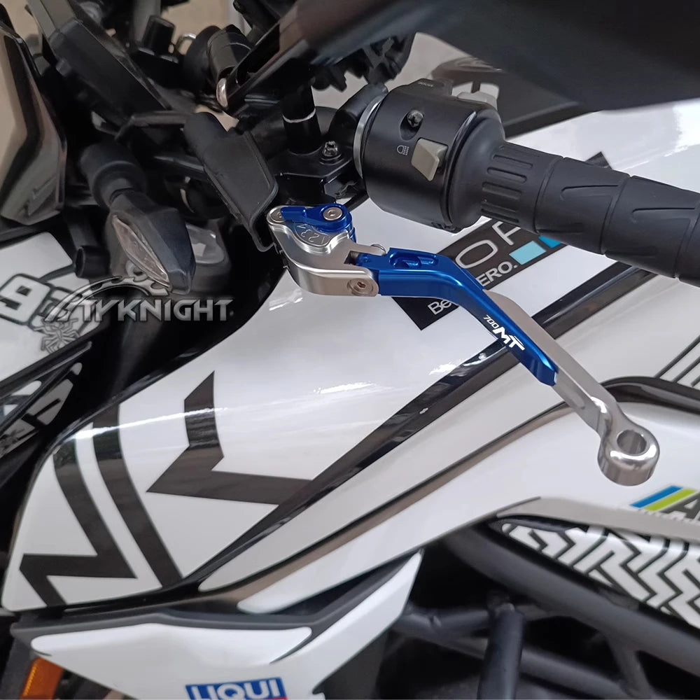 For CFMOTO 700MT CF MOTO 700MT MT 700 2024 2025 Motorcycle Adjustable Extendable Brake Clutch Levers Hand Grips Handlebar Ends