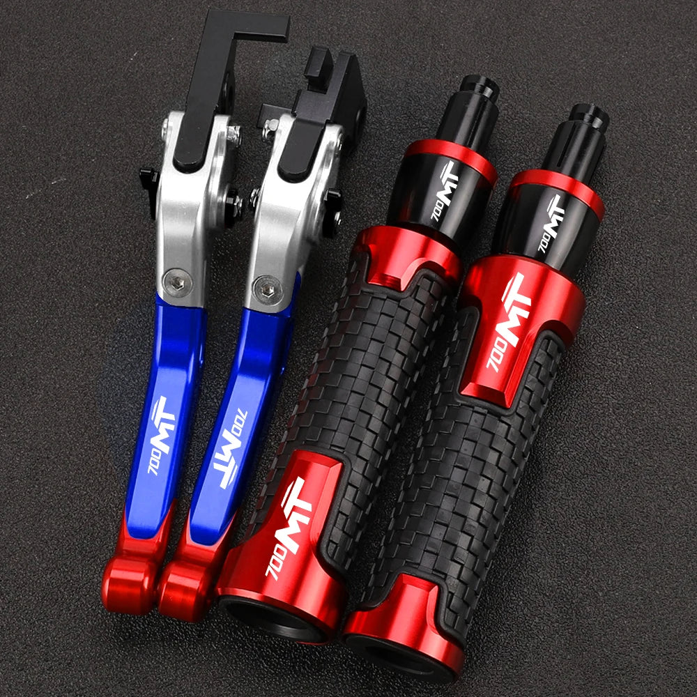 For CFMOTO CF MOTO 700MT 700 MT 700 CF700MT 2023 2024 2025 Motorcycle Brake Clutch Levers Handlebar Handle Hand Grips Ends Caps