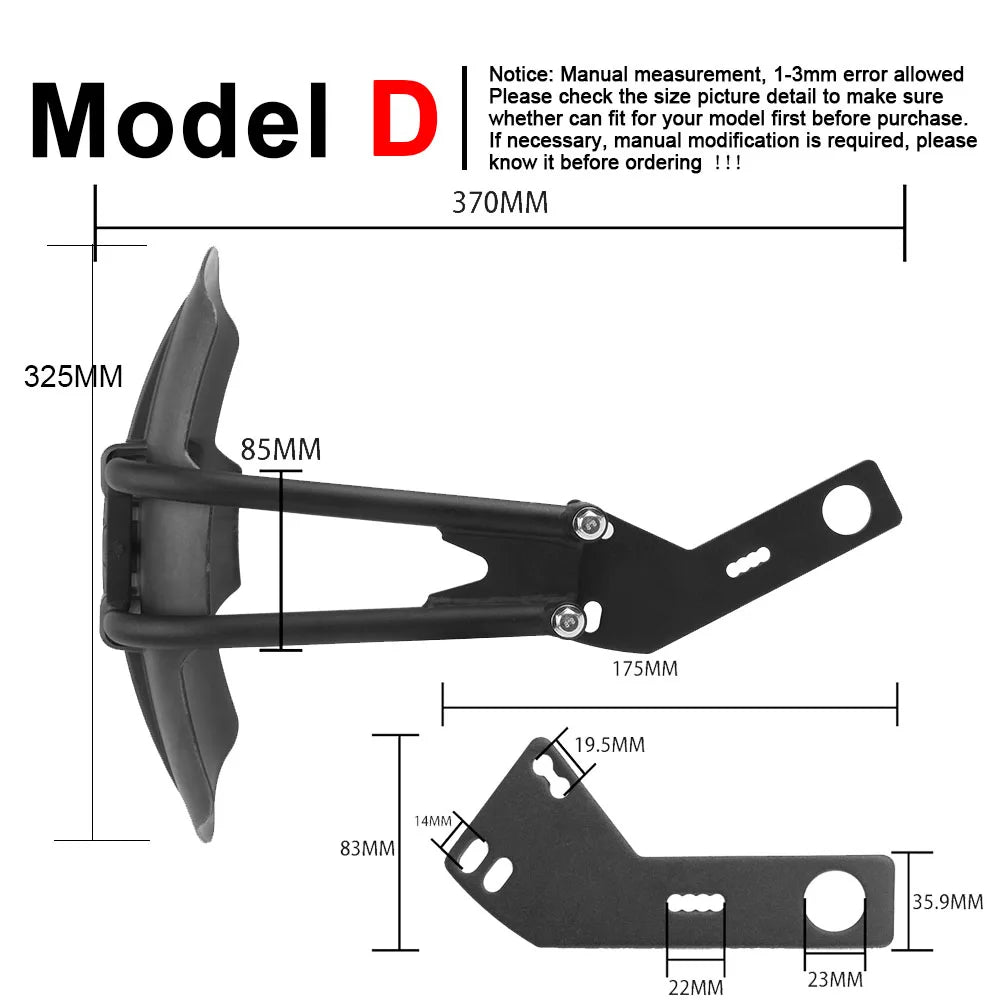 For CFMOTO 700MT 800MT CF-MOTO 700 800 MT MT700 MT800 Motorcycle Rear Fender Mudguard Splash Guard Protector Cover Accessories