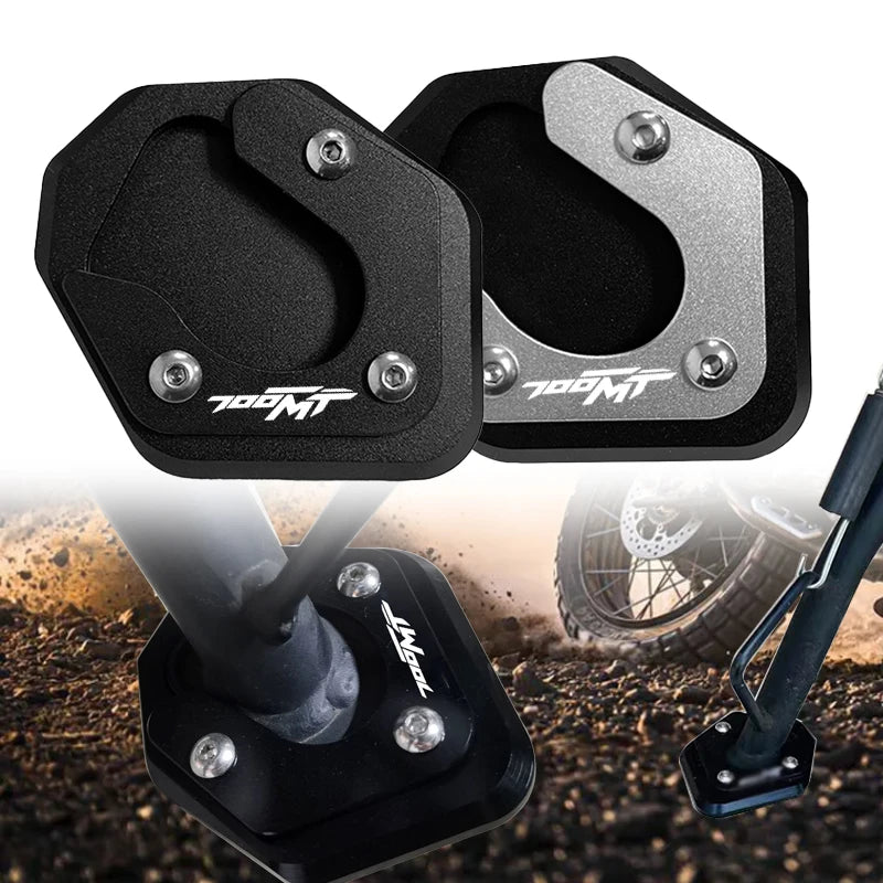 For CFMOTO CF MOTO 700MT 700 MT 700 MT700 2023 2024 2025 Motorcycle Kickstand Foot Side Stand Extension Enlarger Plate Pad Parts
