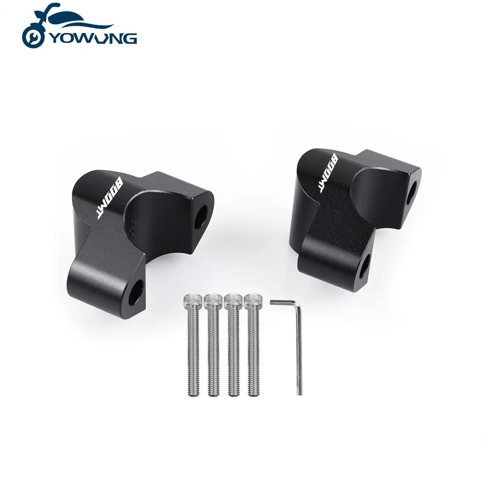 For CFMOTO 800MT 800 MT IBEX 450 MT 450MT 700MT 2022 2023 2024- Motorcycle Handlebar Riser Drag Handle Bar Clamp Extend Adapter