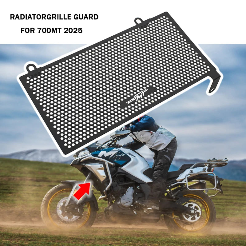 New 700MT Motorcycle Accessories Radiator Grille Guard Cover Grill Protector For CFMOTO CF700MT 700 MT CF700 MT700 2025