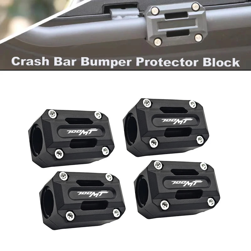 For CFMOTO 700MT 700 MT MT700 Moto Engine Guard  Fit for 22/25/28mm Motorcycle Engine Guard Protector Decorative Block Crash Bar