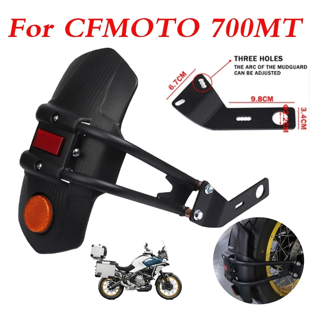 For CFMOTO CF MOTO 700MT MT700 700 MT CF700MT MT 700 Rear Fender Mudguard Rear Wheel Splash Guard Mudflap Motorcycle Accessories