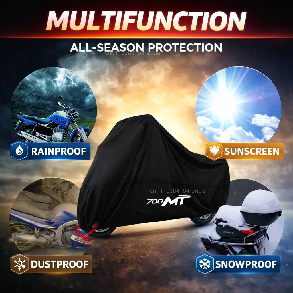For CF MOTO 700MT 700 MT 190T Motorcycle Cover Waterproof Dustproof UV Protection All Season