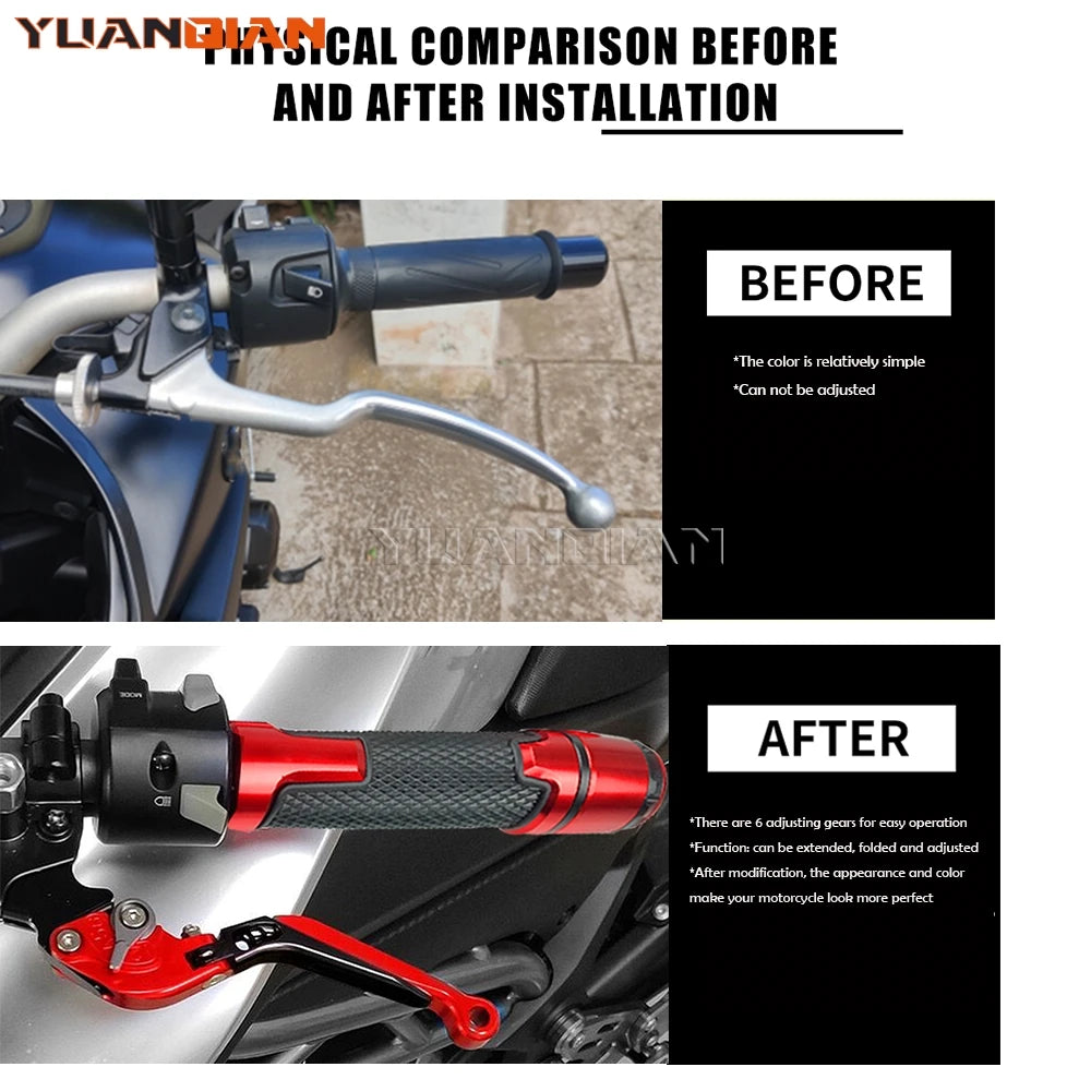 For CFMOTO CF MOTO 700MT 700 MT 700 MT700 CF700MT 2023 2024 2025 Motorcycle Accessories Folding Brake Clutch Levers handle grips