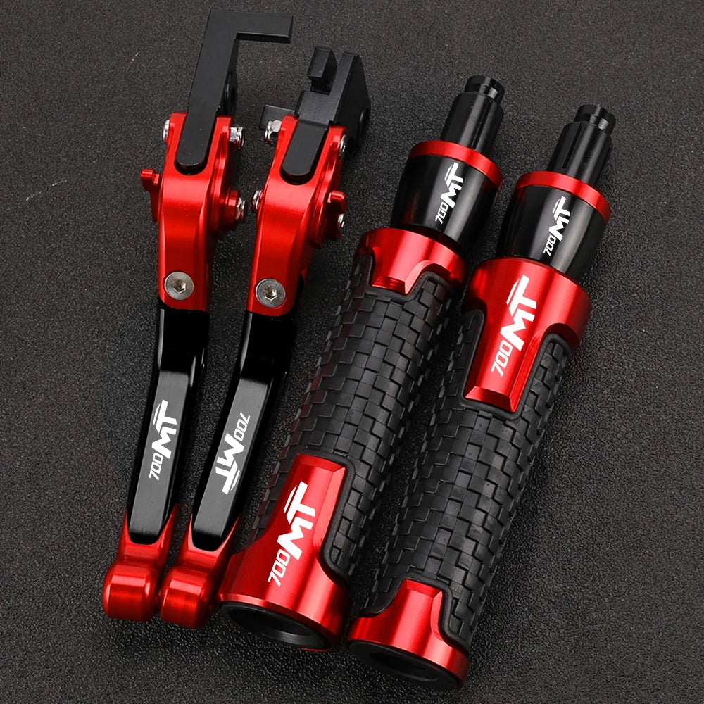 For CFMOTO CF MOTO 700MT 700 MT 700 CF700MT 2023 2024 2025 Motorcycle Brake Clutch Levers Handlebar Handle Hand Grips Ends Caps