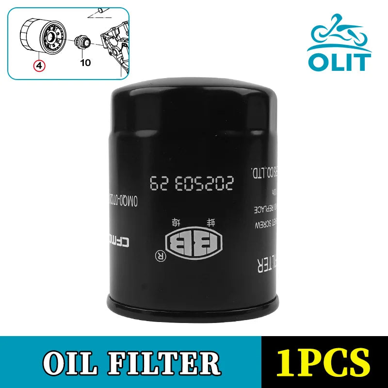 For CFMOTO 700MT Oil Filter CF700 MT 700CLX 400GT CF MOTO MT700 Oil Filter Motorcycle Accessories Original Parts