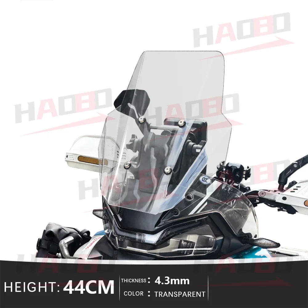 Motorcycle Front Windshield For CF-MOTO MT700 MTX800 800MT-X Motorcycle Windscreen for CFMOTO 700MT 800 MT-X MTX