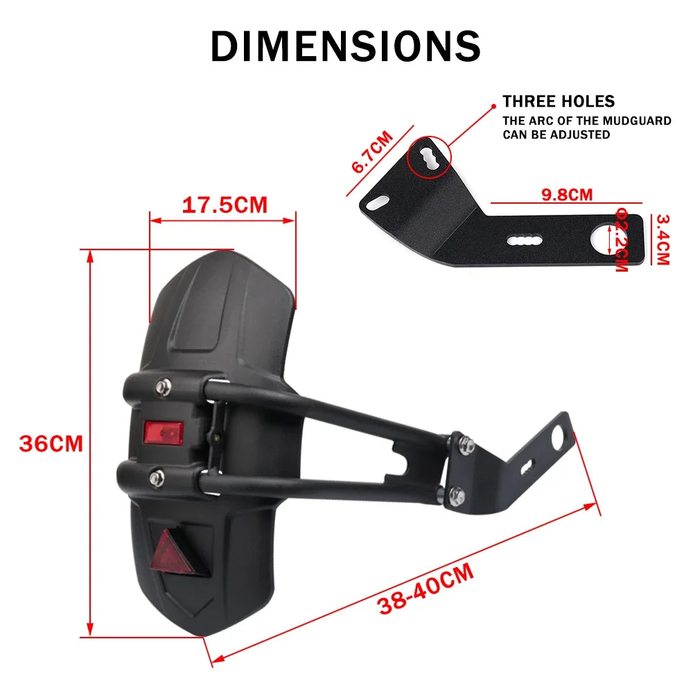 Motorcycle Accessories For CFMOTO CF MOTO 700MT MT700 700 MT CF700MT MT 700 Rear Fender Mudguard Rear Wheel Splash Guard Mudflap