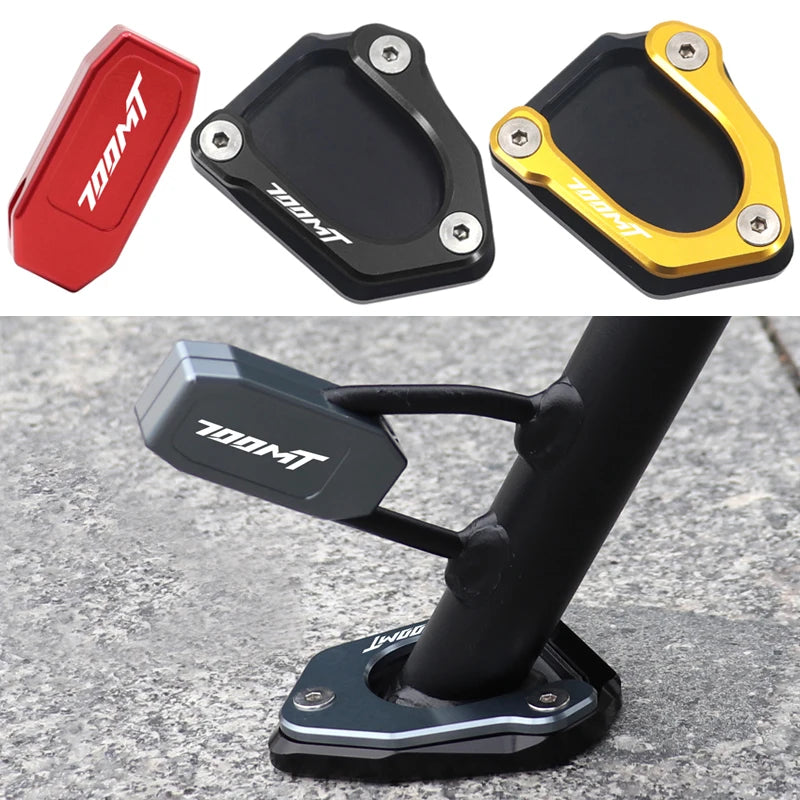 Motorcycle Modification Accessories Enlarged Pad Side Stand Support Kickstand for CFMOTO 700MT MT700 700 MT 2025 2026