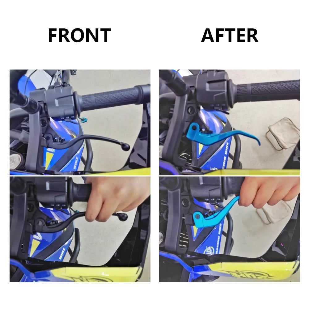 800 MT-X Motorcycle Two Finger 10% Force Reduction Shorty Stunt Brake Clutch Levers For CFMOTO 450MT 700MT 800MT 800MTX CLX700