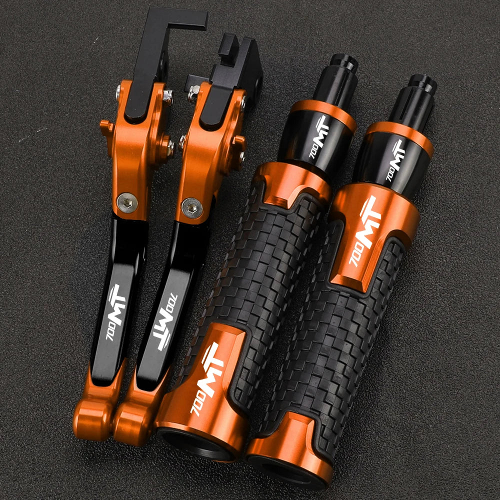 For CFMOTO CF MOTO 700MT 700 MT 700 CF700MT 2023 2024 2025 Motorcycle Brake Clutch Levers Handlebar Handle Hand Grips Ends Caps