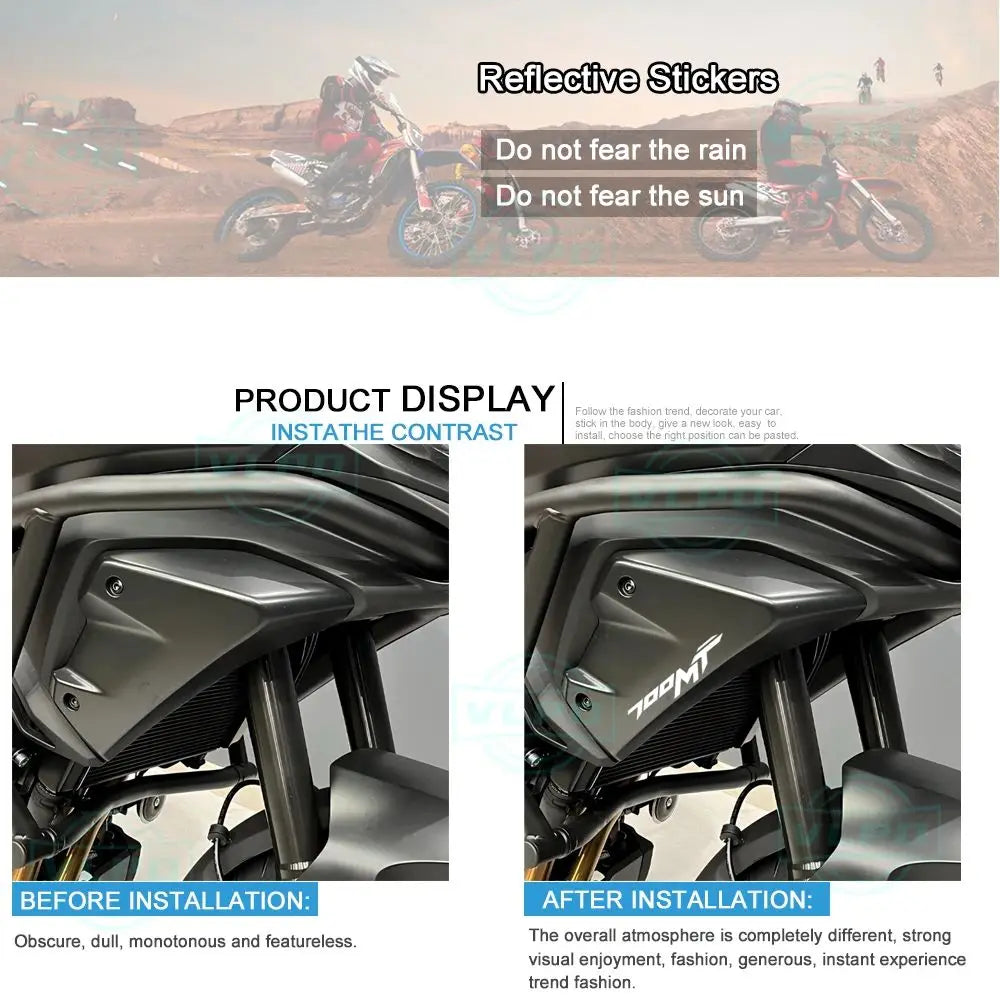 For CFMOTO 700MT 2025 Accessories CF MOTO 700 MT CF700MT MT700 ADV 2023 2024 2025 Motorcycle Stickers Waterproof Decal