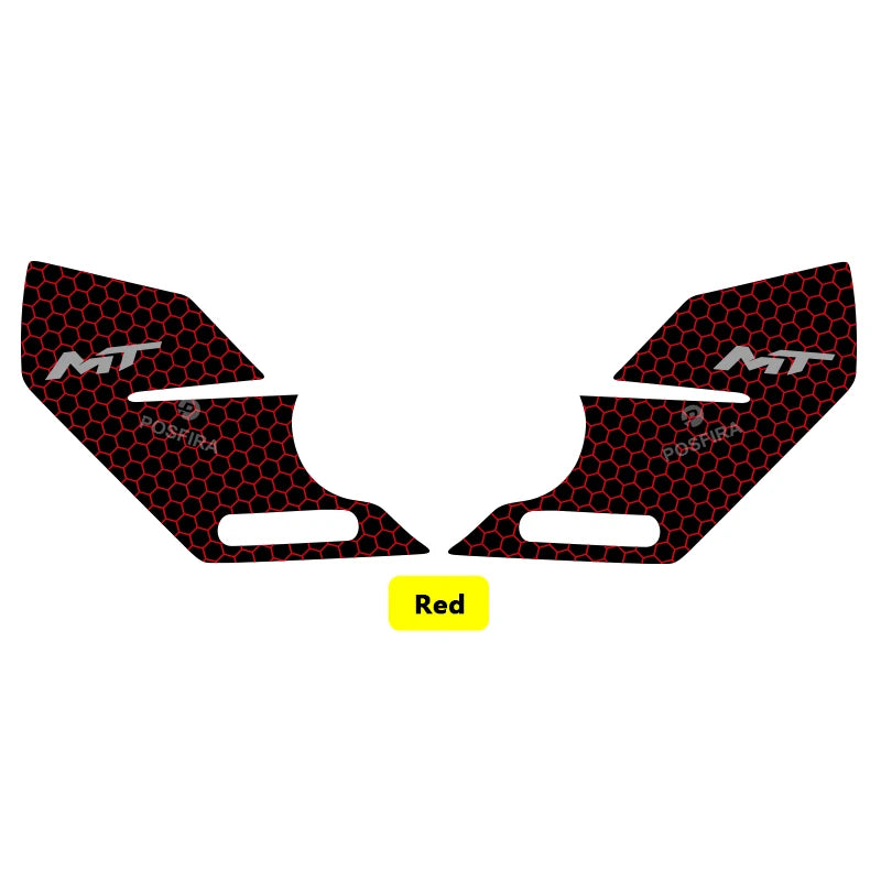 POSFIRA Motorcycle Footrest Panel Sticker Vinyl Decals for CF Moto 700 MT CFMoto 700MT MT700 2025 Motorbike Decor Accessories