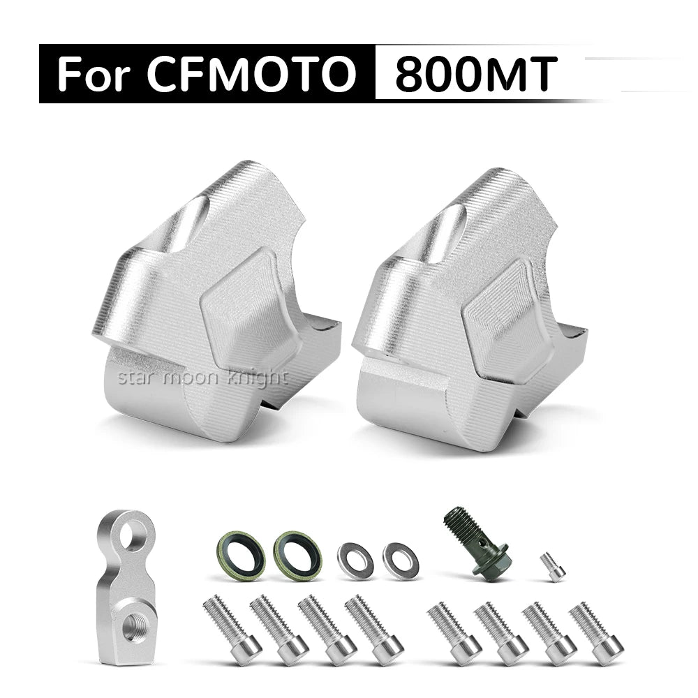 700MT Handlebar Risers Kit For CFMOTO 800MT Accessories 700 450MT Riser Height Adapter
