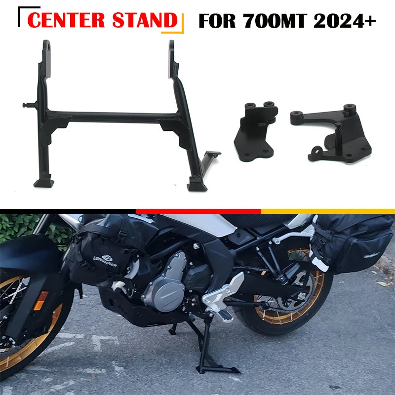 Fit For CFMOTO 700MT 700-MT MT 700 2025 MT700 Motorcycle Accessories Middle Center Kickstand Kick Stand Parking Support Brackets