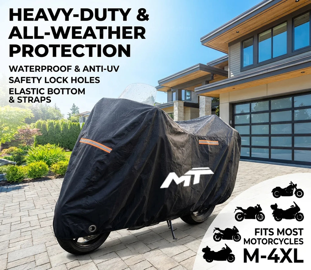 For Cfmoto Cf moto 450Mt 650Mt 700Mt 800Mt 450 700 800 Mt 190T Waterproof Motorcycle Covers Motors Dust Rain Snow UV Protector