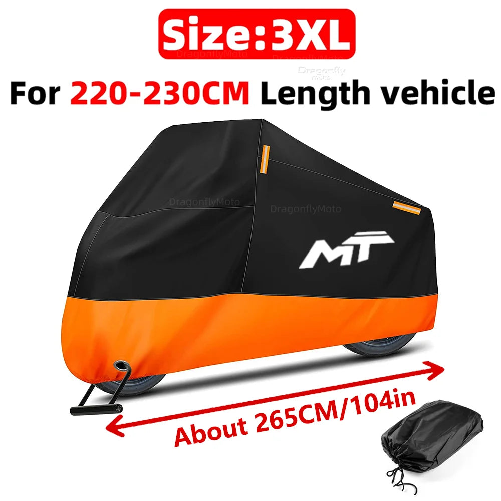 For Cfmoto Cf moto 450Mt 650Mt 700Mt 800Mt 450 700 800 Mt Motorcycle Cover Thick 210D Waterproof Outdoor Uv Protective Dust Rain