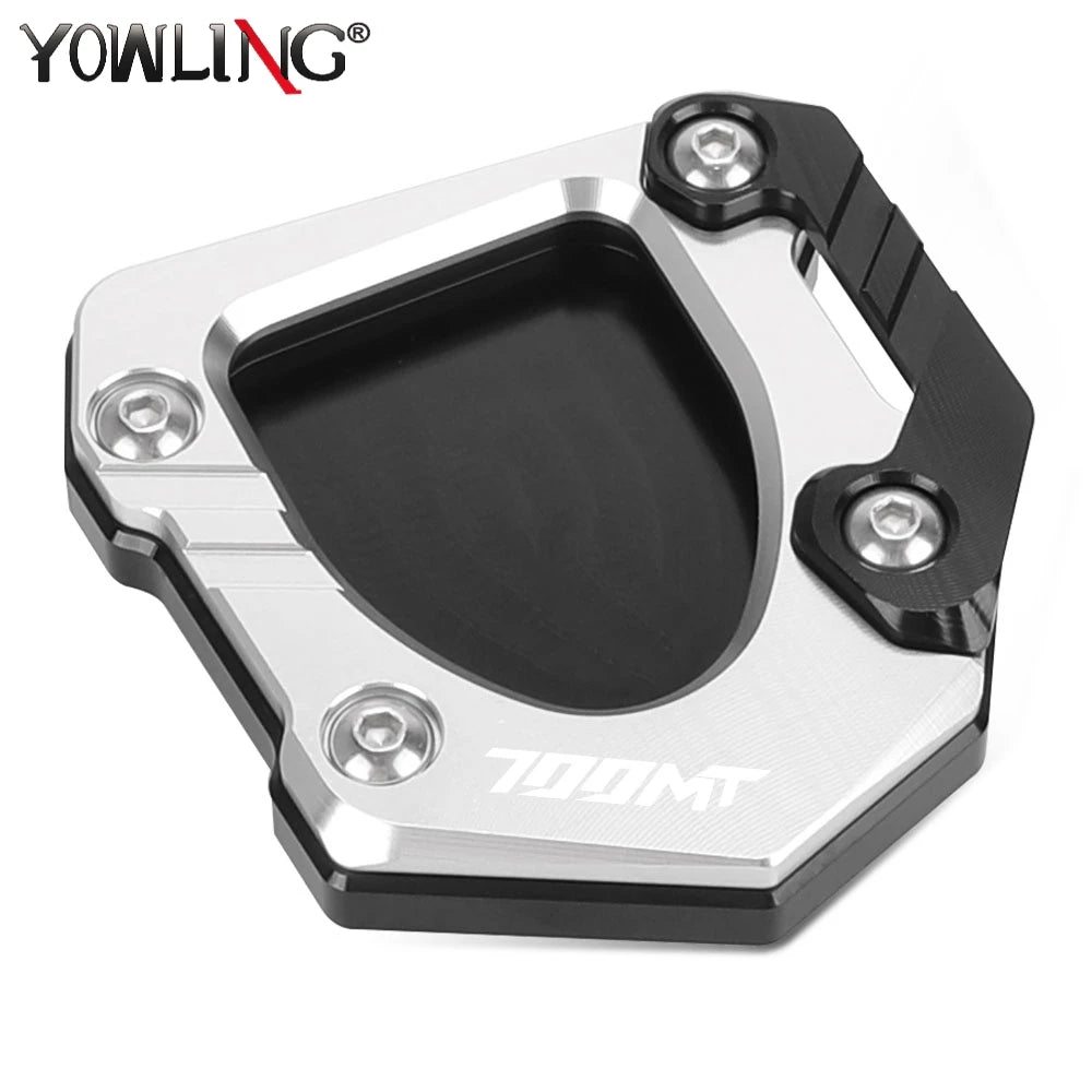 700MT Kickstand Enlarger Side Stand Extension Pad Plate FOR CFMOTO CF MOTO 700 MT 700 MT700 ADV ADVENTURE Explore Tour 2025 2026